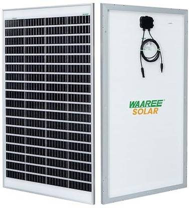 WAAREE 125 Watt Solar Panel 12 Volt Mono PERC (WS-125Watt, 250W) Solar Panel