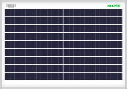 WAAREE SOLAR 50 watt - 12 volt Mono PERC ( Pack of 2 ) Solar Panel