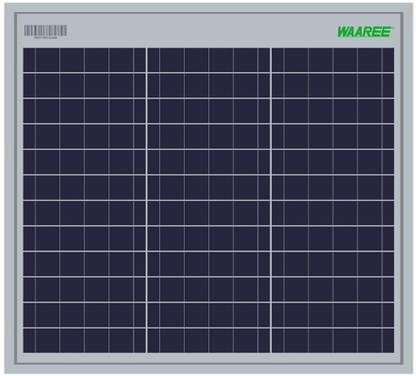 WAAREE 20 Watt/12 Volt Polycrystalline Solar Panel