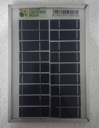 सोलर यूनिवर्स इंडिया 3-Watt Solar Panel सोलर पैनल