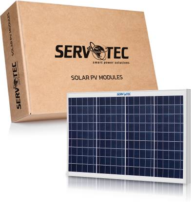 Servotech 50W Poly crystalline Solar Panel