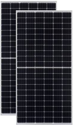 SOLAR UNIVERSE INDIA Hermes 545W Half Cut MonoCrystalline Solar Panel 144 Cells - Set of Two Pieces Solar Panel
