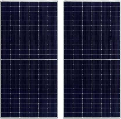 Servotech 550 Watt Non DCR Mono Perc Half Cut Solar Panel/2Pc Solar Panal(2x550W,1100W)/ Solar Panel