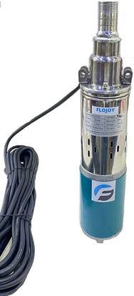 FLOJOY DC 12V Screw Submersible Openwel/Borewell Pump 70 Feet Solar Water Pump