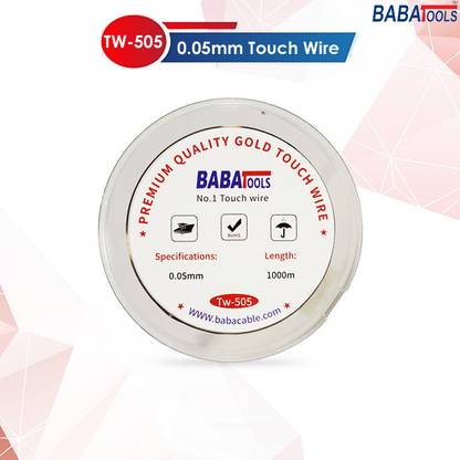 BABATOOLS tw-505 0.05mm premium quality gold touch wire 1000m 25 W Simple
