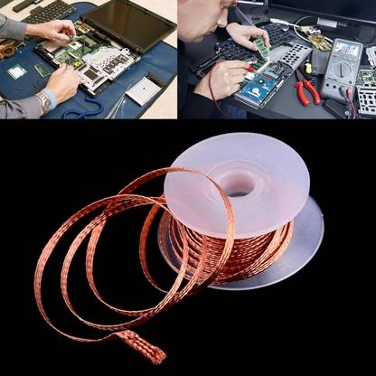 uptodatetools Solder Wire Desoldering Tape Braided Tin Solder Soldering Wick Low Solding Wire 0 W Simple