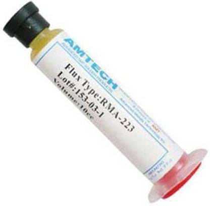 Mcare Amtech RMA-223 Best Soldering Flux Paste For Mobile repairing.[Set Of 10 Pieces] 0 W Temperature Controlled