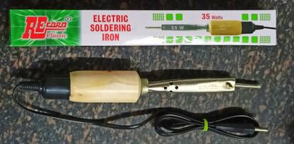 BALRAMA Electric Soldering Iron With Traditional Wooden Handle Wood Handle Solder 35 W Simple