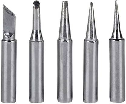 WOWSOME 5PCS Soldering Iron Tips 900M-T-I-B-K-3C-2.4D Replacement Bits for 900 Series 0 W Simple
