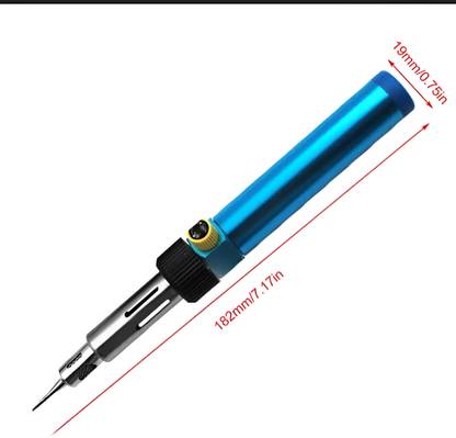 Vinayakart 3-in-1 Gas Soldering Iron Butane Blow Torch Portable Solder Iron 50 W Temperature Controlled