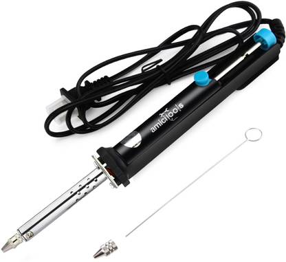amiciTools Electric Desoldering Pump with Heating Element with Suction Pen 30 W Temperature Controlled