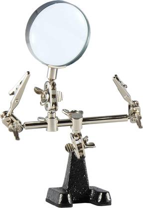 uptodateprouducts Helping Hands with 2 .5" Magnifying Glass Work Bench Must Have 0 W Simple