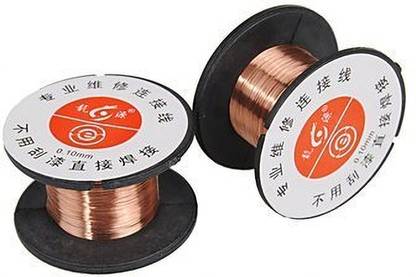 AS TOOL CENTER Hookup Wire 0.1 mm Copper Soldering 60 W Temperature Controlled