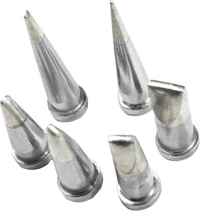 PTech Weller LTA/LTB/LTC/LTD/LTK & LTS Lead-free Soldering Tip Set 6Pcs 80 W Temperature Controlled