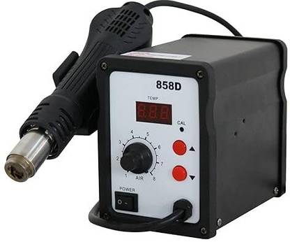 SP इलेक्ट्रान 858D Hot Air Rework Station Digital SMD Soldering Station Kit 700 W तापमान नियंत्रित