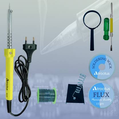 Atrocitus ATR142 Soldering Iron 60 watt Precision & Efficient Performance for Electronics 60 W Simple