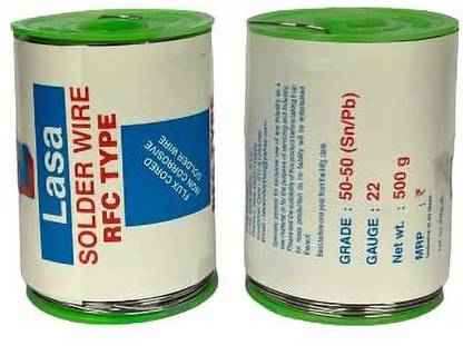 Lasa Industries Lead Free LF3 18 Guage (1.21 mm) Flux-1.2% Weight-1KG 0 W Temperature Controlled