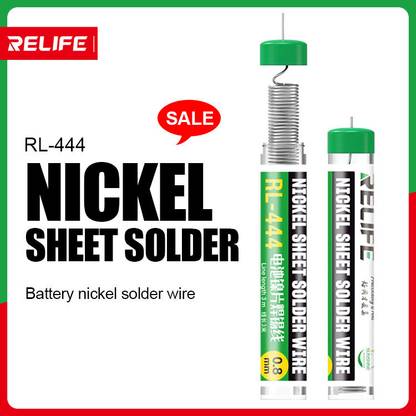 AKT RELIFE RL-444 0.8MM BATTERY NICKEL SOLDER WIRE 0 W Simple