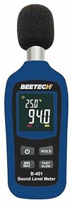 beetechh BEETECH Sound Level/Decibel meter B-401 with range 35-135B, measures Temperature Sound Meter