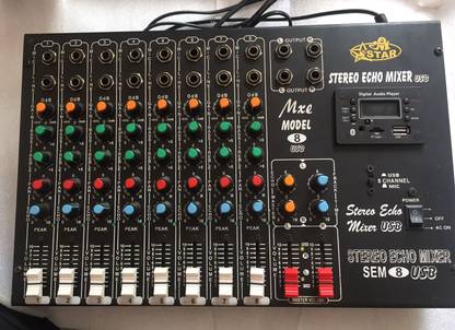 soundcraft Star 8 Channel Echo Mixer Analog Sound Mixer