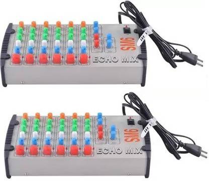 soundcraft Stranger SM-6 with Echo 2 Pic Analog Sound Mixer