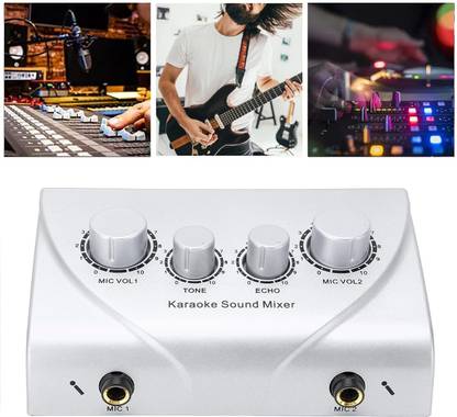 KH Professional_Karaoke System Karaoke Player Compact Stereo Mixer Console Powered Sound Mixer
