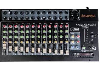 soundcraft 12 Channel Audio Mixer with Bluetooth & USB Media Player Analog Sound Analog Sound Mixer
