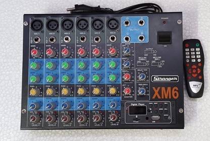 soundcraft Stranger XM-6 6 channel ECHO MIXER WITH USB Digital Sound Mixer