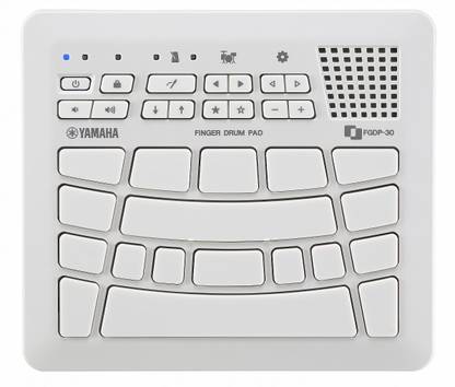 YAMAHA FGDP-30 Finger Ram Pad with Built-in Speaker, Rechargeable Battery Powered Sound Mixer