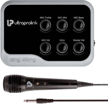 Ultraprolink Portable & Universal Wireless Karaoke Mixer with Echo