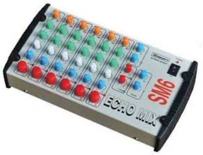 soundcraft SM-6 Professional 6 CHANNEL STERIO ECHO MIXER Analog Sound Mixer