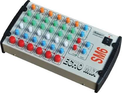 soundcraft STRANGER 6 Channels Stereo Echo Mixer. Analog Sound Mixer