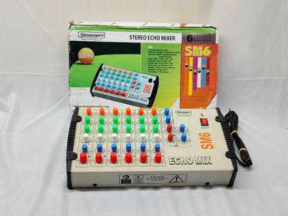 soundcraft Stranger Echo Mixer SM -6 Digital Sound Mixer
