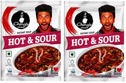 Ching's Secret Hot & Sour Soup 110 g (55g*2)