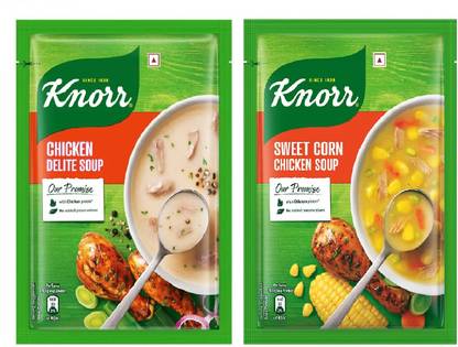 Knorr Sweet Corn Chicken & Chiken Delight Soup