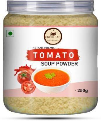 Brew Lab Instant Tomato Soup Powder | Premix For Home Use | No added Preservative | Vending Machine Usable | 12-14 Servings