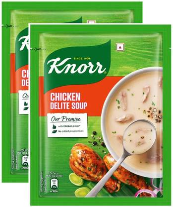 Knorr Chicken Delite Soup, 42g (Pack Of 2)