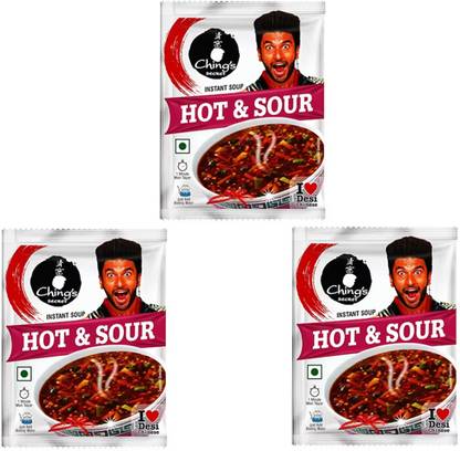 Ching's Secret Hot & Sour Soup 165 g (55g*3)