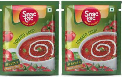 snac tac TOMATO SOUP PACK OF 2