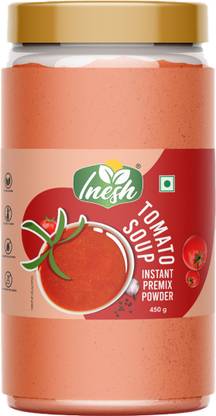 Inesh Tomato Soup Instant Premix Powder Jar 450 gm