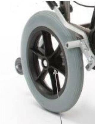 TR 12inch Wheelchair wheel Spare Tire Hoist