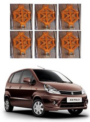 After cars Tyre Anti-Skid Chain Set of 6 pcs Compatible With Maruti Suzuki Zen Estilo Spare Tire Hoist