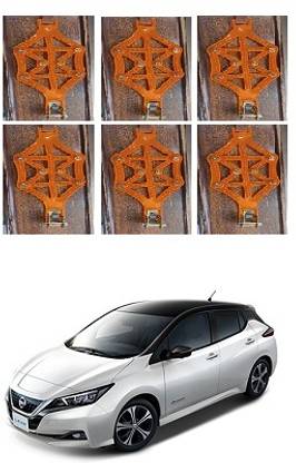 After cars Tyre Anti-Skid Chain Set of 6 pcs Compatible With Nissan Leaf Spare Tire Hoist