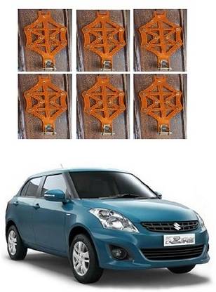 After cars Tyre Anti-Skid Chain Set of 6 pcs Compatible With Maruti Suzuki Swift Dzire 2012 Spare Tire Hoist