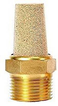 PADMAVATHI ENTERPRISES 1 Inch Male Thread Air Pneumatic Mufflers - 1 pcs Copper Spark Plugs