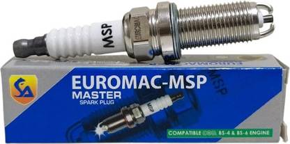 EUROMAC - MSP NICKEL 2 PIN - MSP 05788D, INNOVA,CAMRY,FORTUNER,LAND CRUISER,PRADO BMW3/5SERIES, ETIOS, LIVA 2019 Copper Spark Plugs