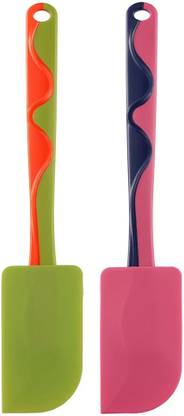 IKEA GUBBRORA Rubber spatula, green/pink/blue/white Rubber Spatula