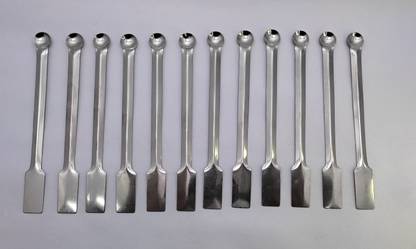 moolenterprises laboratory spatula mixing and lifting samples 6 inches spatula (12 pics) Lifting Spatula