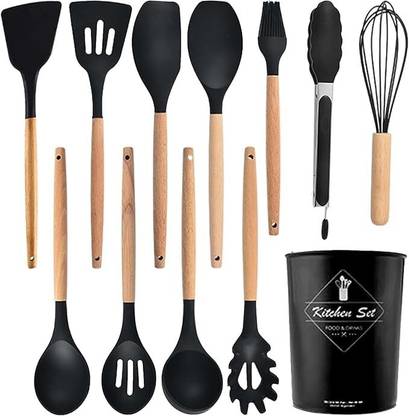 HR Plus 12 Pcs Spatula Collapsible Colander