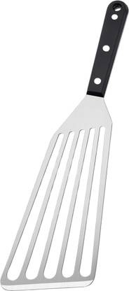 Baskety Stainless Steel Fish Slice Flexible Fish Turner, Set of 1 Small Non-Stick Spatula